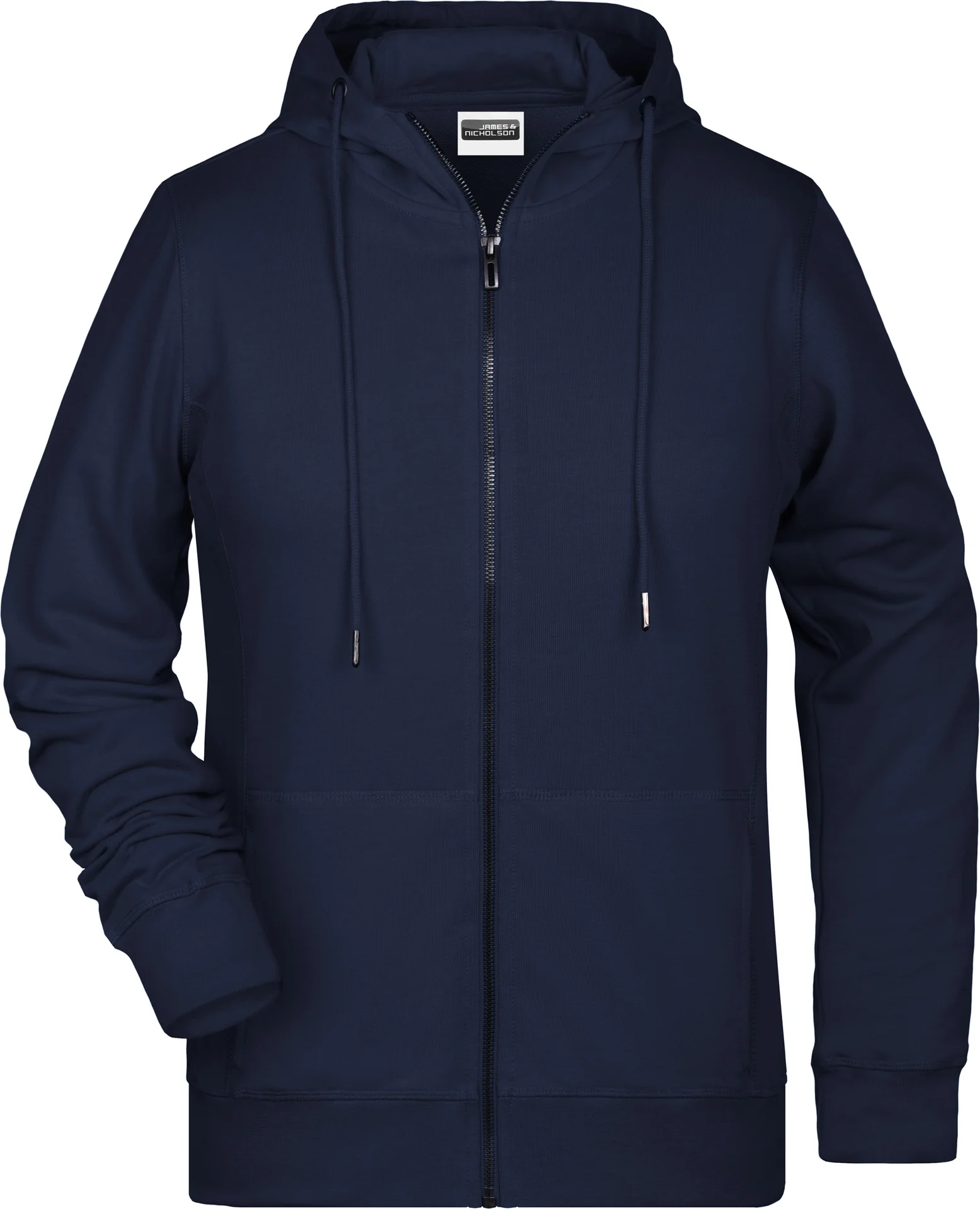 James & Nicholson Ladies Zip-Hoody