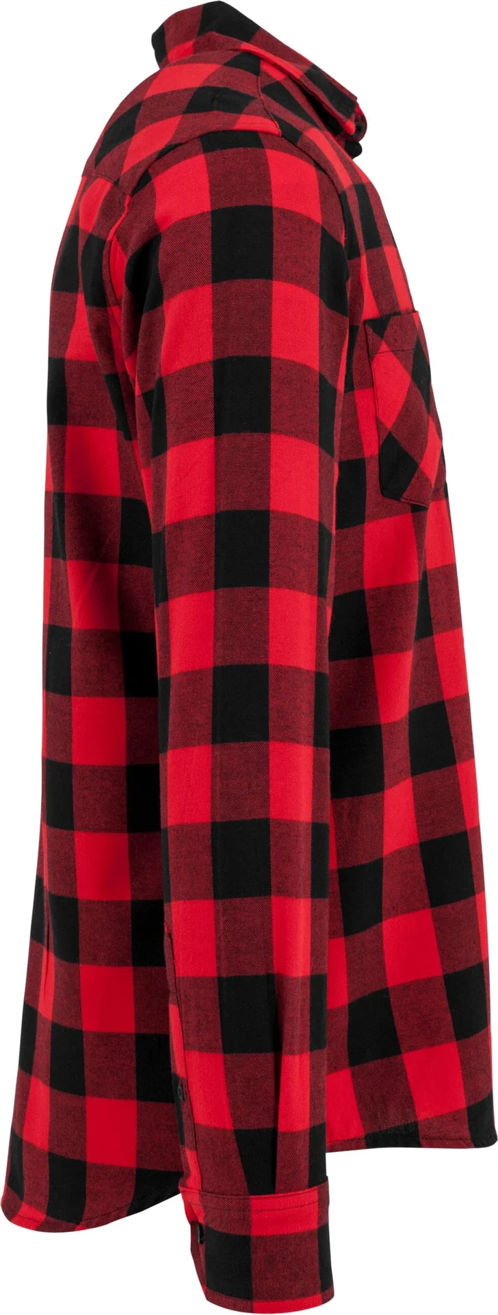 Build Your Brand Checked Flannel Shirt