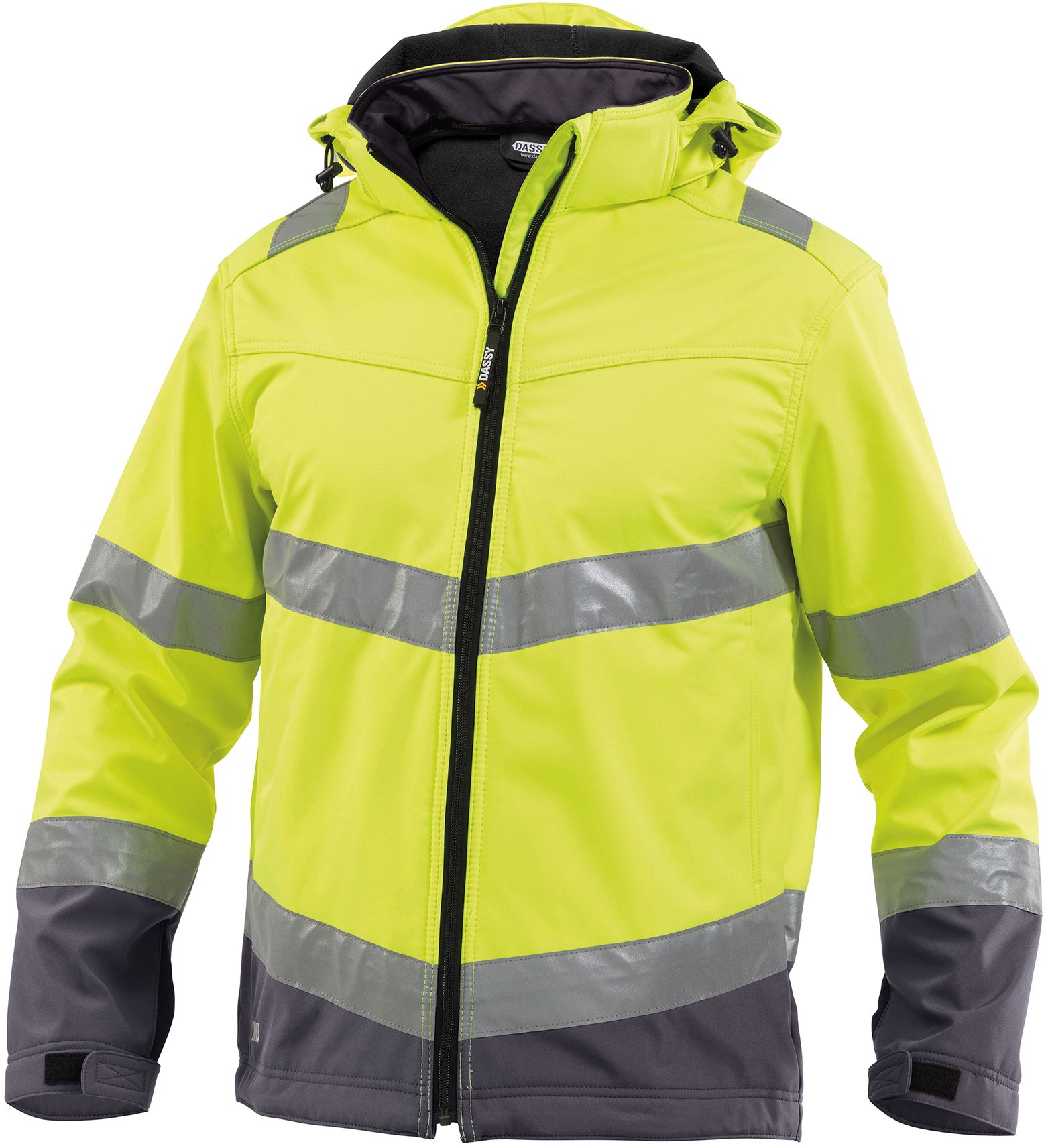 DASSY Warnschutz Softshelljacke MALAGA