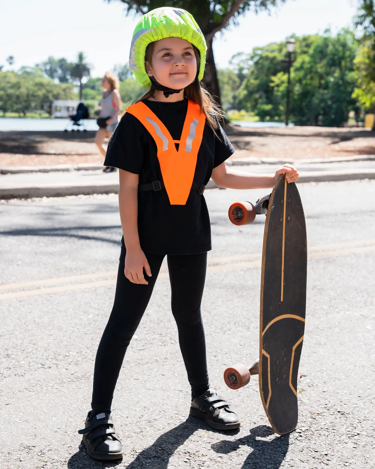 korntex-kt100sxs-kids-hi-vis-safety-collar-haiti-with-safety-clasp-signalorange-model-1 Korntex Multifunktionskragen für Kinder Haiti
