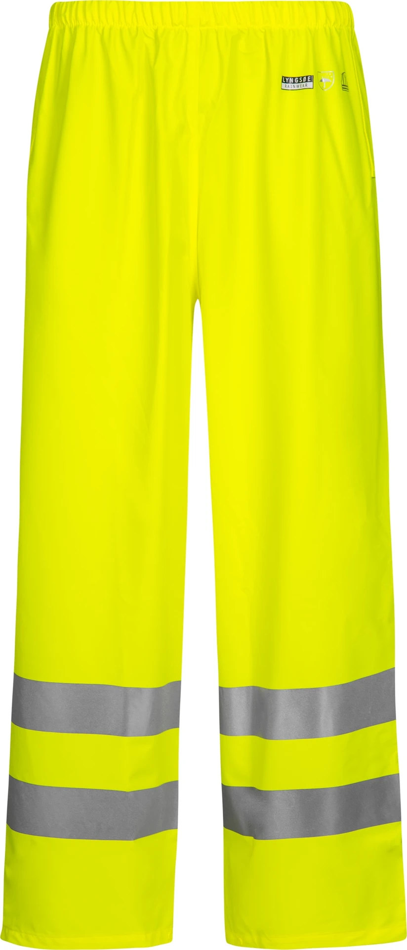 lyngsoe-lr52-hi-vis-regenhose-leuchtgelb-front-1 Lyngsøe LR52 Hi-Vis Regenhose