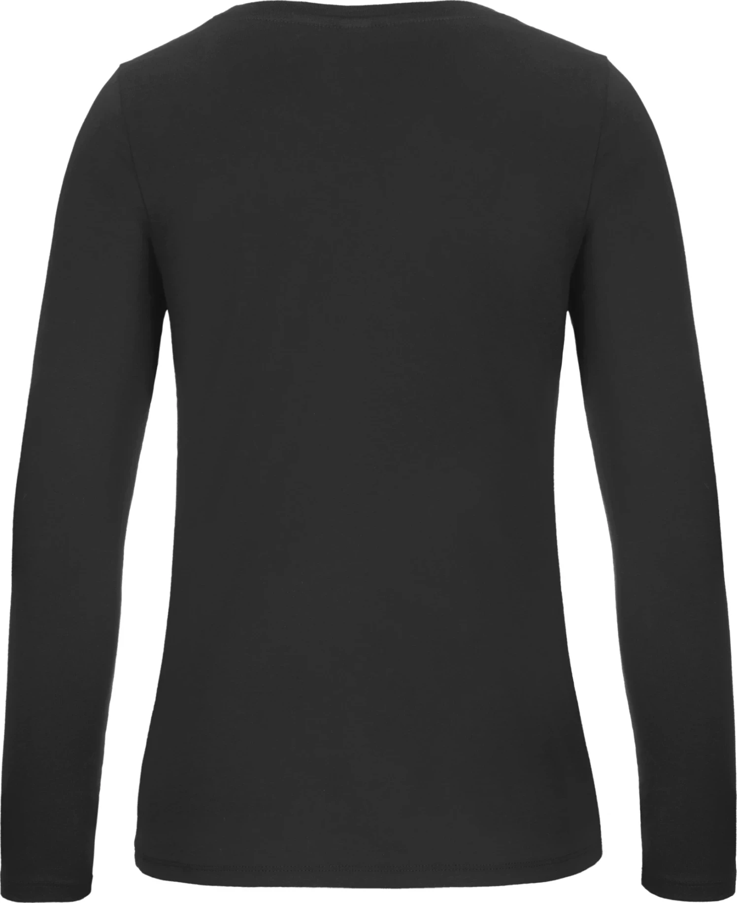 BC-TW06T-TShirt-E150-LSL-women-black-2 B&C T-Shirt #E150 Long Sleeve Women