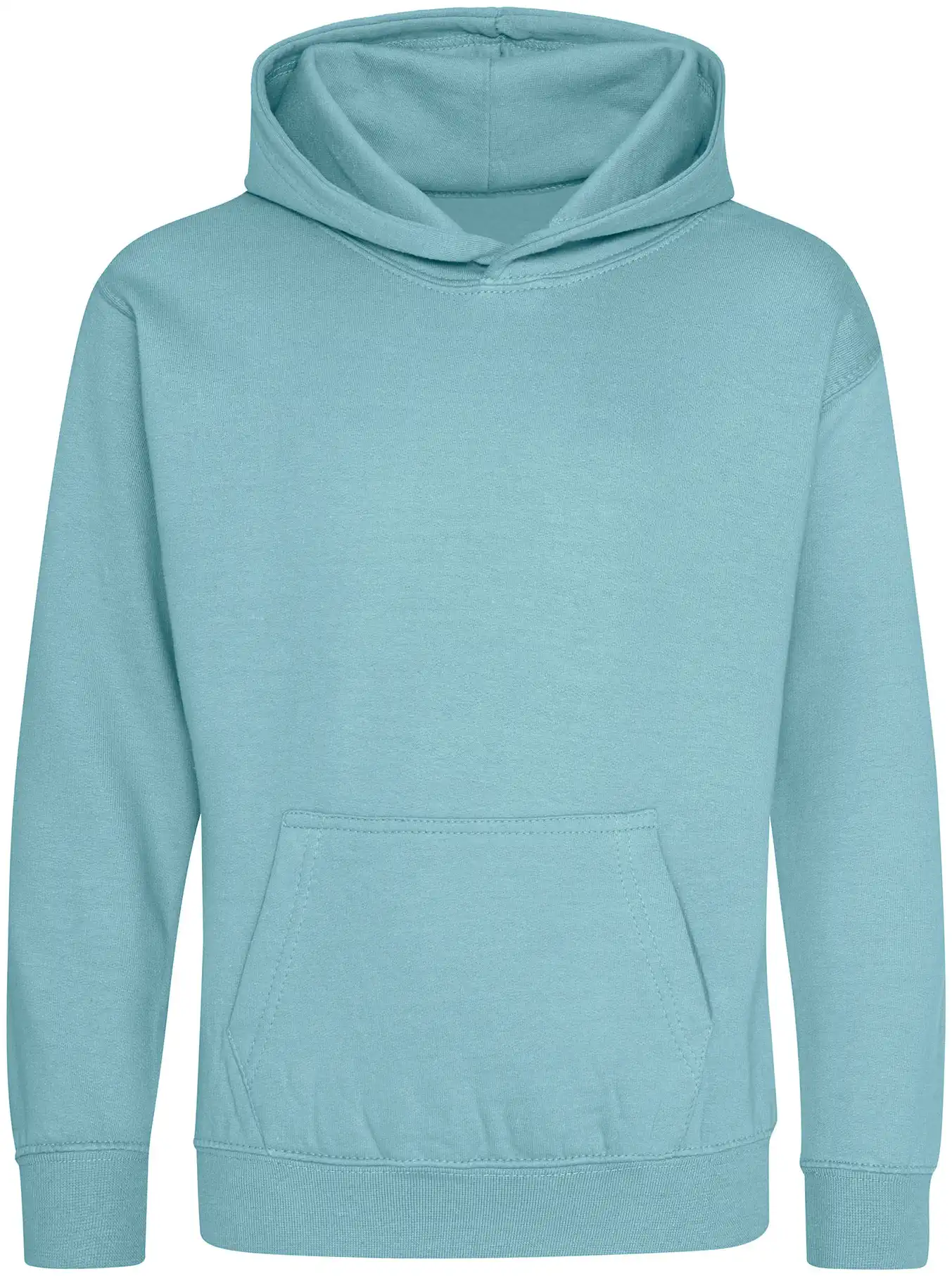 justhoods-jh001j-kids-hoodie-seafoam-front-1 Just Hoods Kids Hoodie