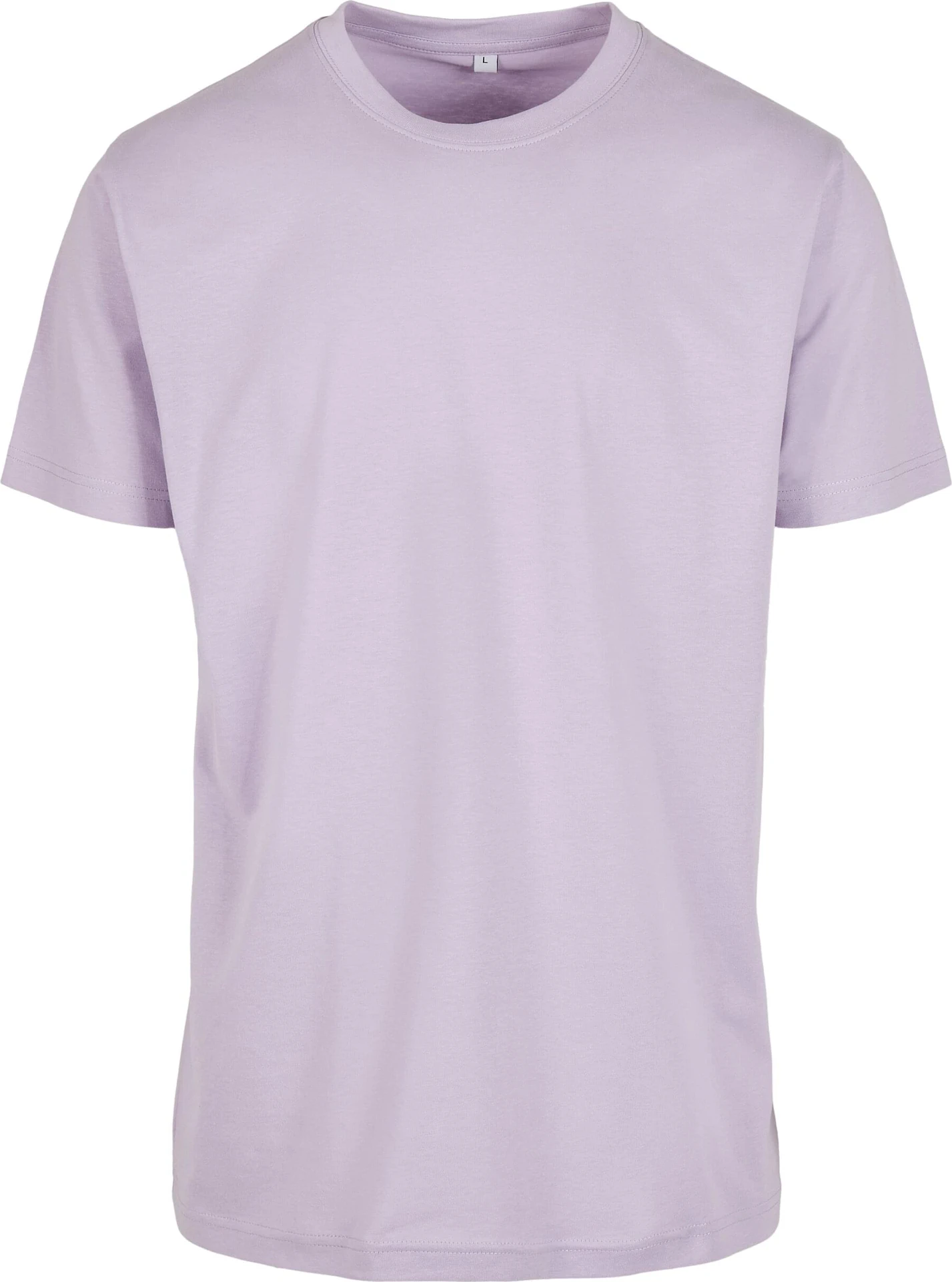 BYB-BY004-t-shirt-round-neck-lilac-front-4 Build Your Brand T-Shirt Round Neck