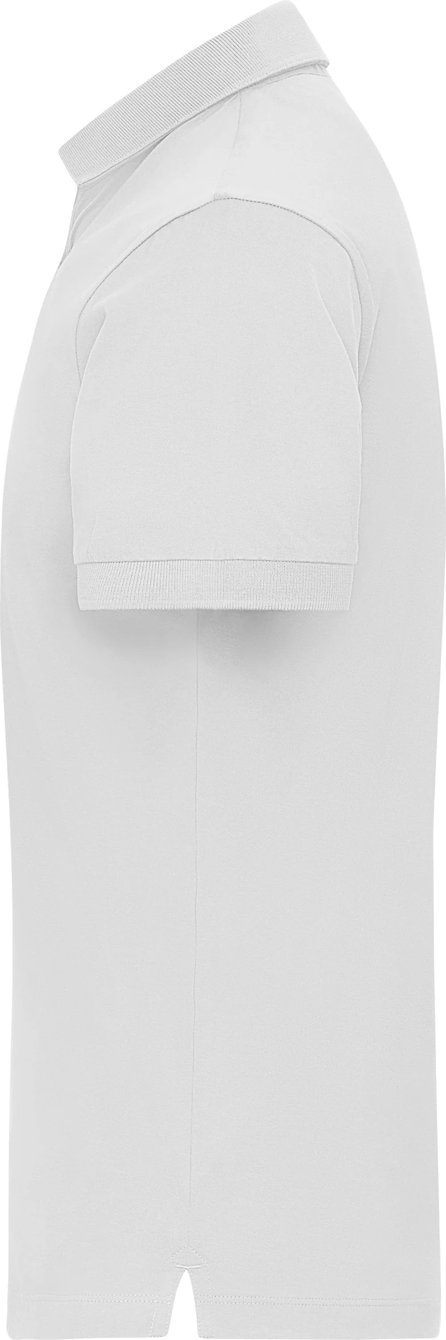 jn1300-mens-mercerised-poloshirt-white-left-4 James & Nicholson Men´s Mercerised Polo