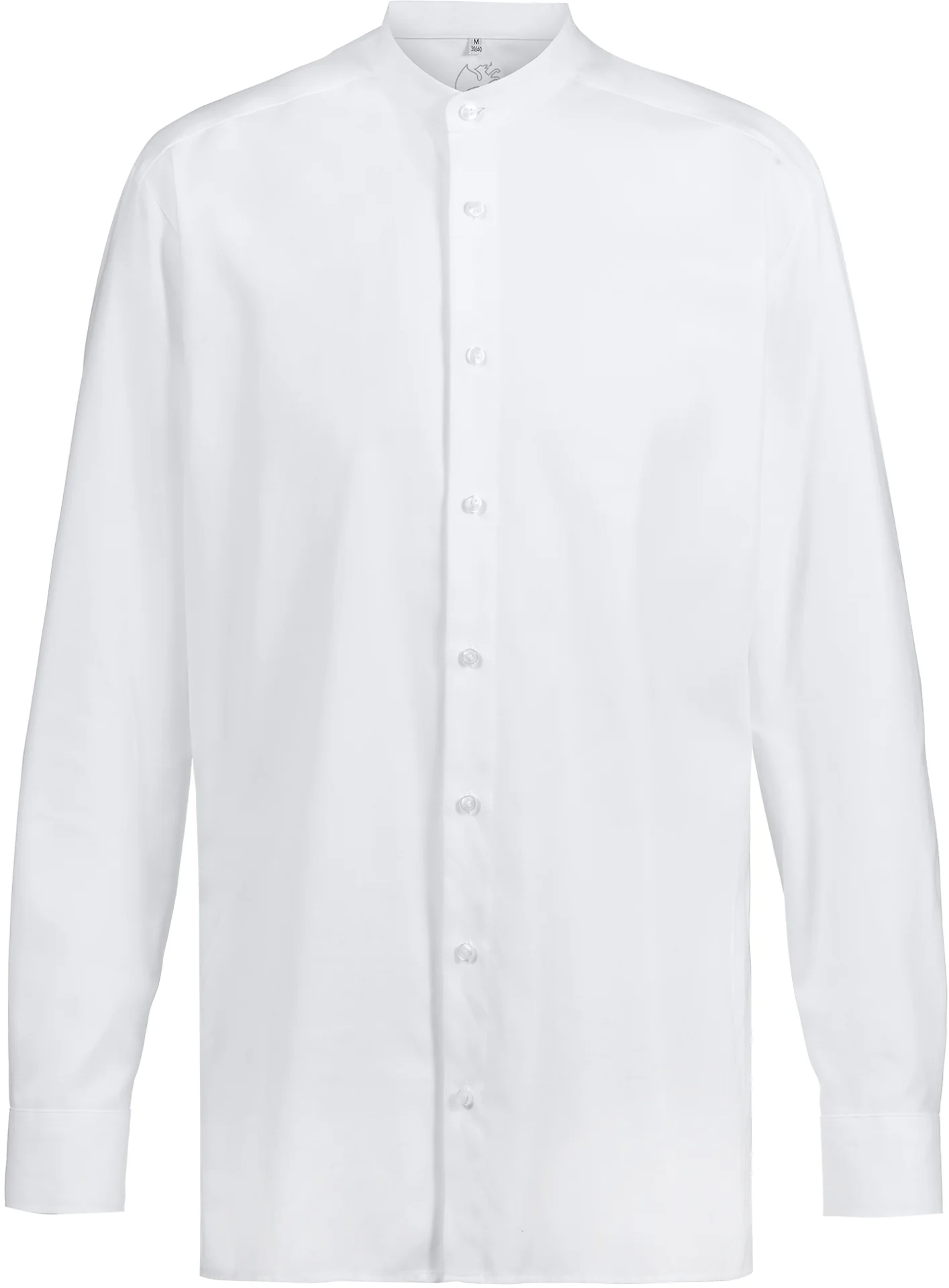 greiff-67720-h-stehkragenhemd-11-rf_1285_weiss-front-2 GREIFF Herren Stehkragenhemd LANDHAUS Regular Fit