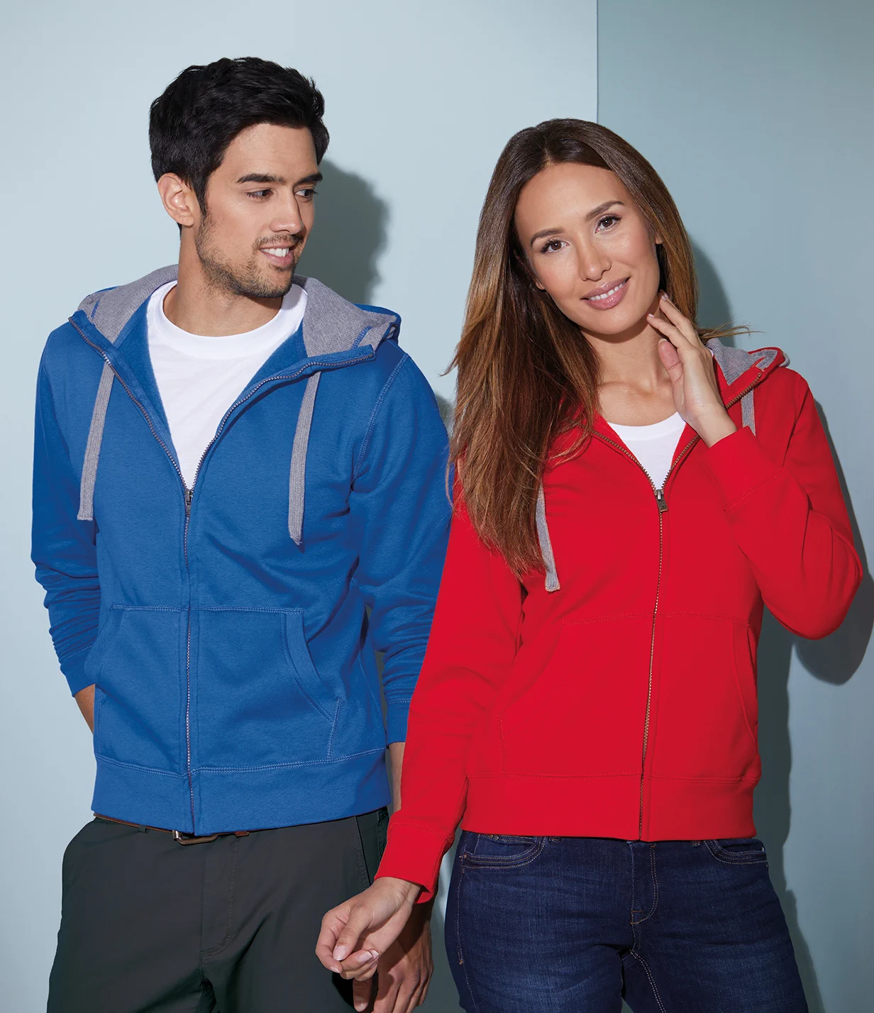 James & Nicholson Men's Lifestyle Zip-Hoody Sweat