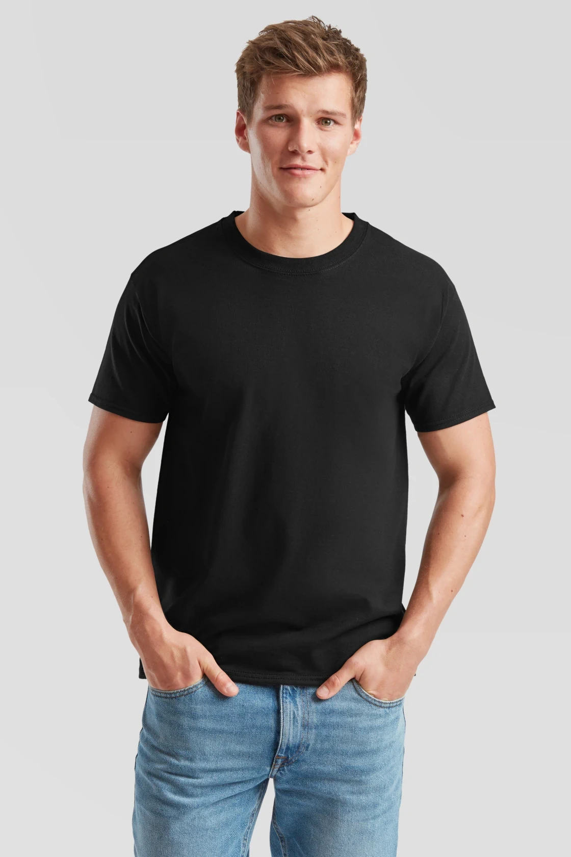 fruit-of-the-loom-61-212-0-heavy-t-shirt-black-model-0 F.O.L. Heavy Cotton T