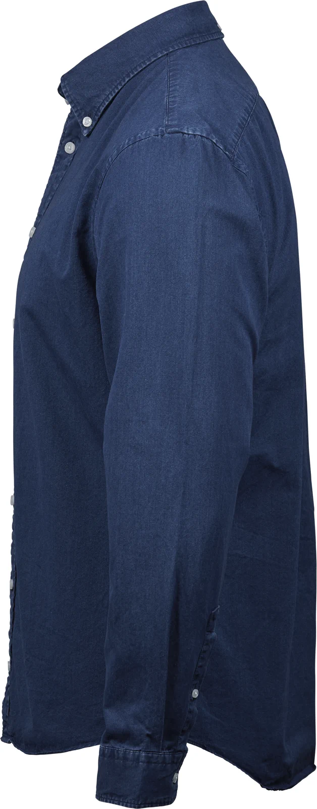 tee-jays-4002-mens-casual-twill-shirt-indigo-left-2 Tee Jays Men's Casual Twill Shirt
