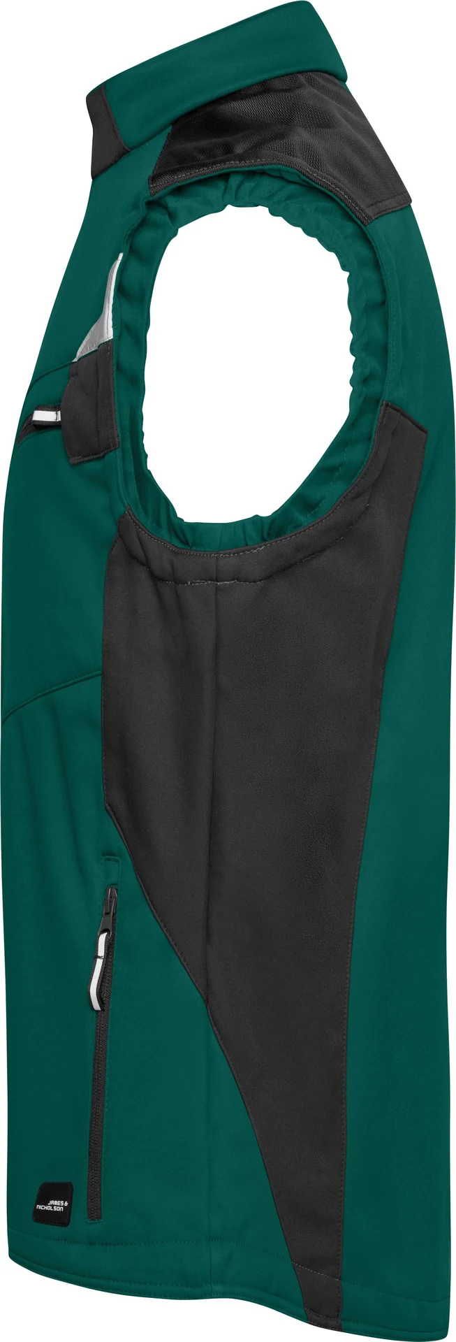 James & Nicholson Workwear Softshell Vest -Strong-