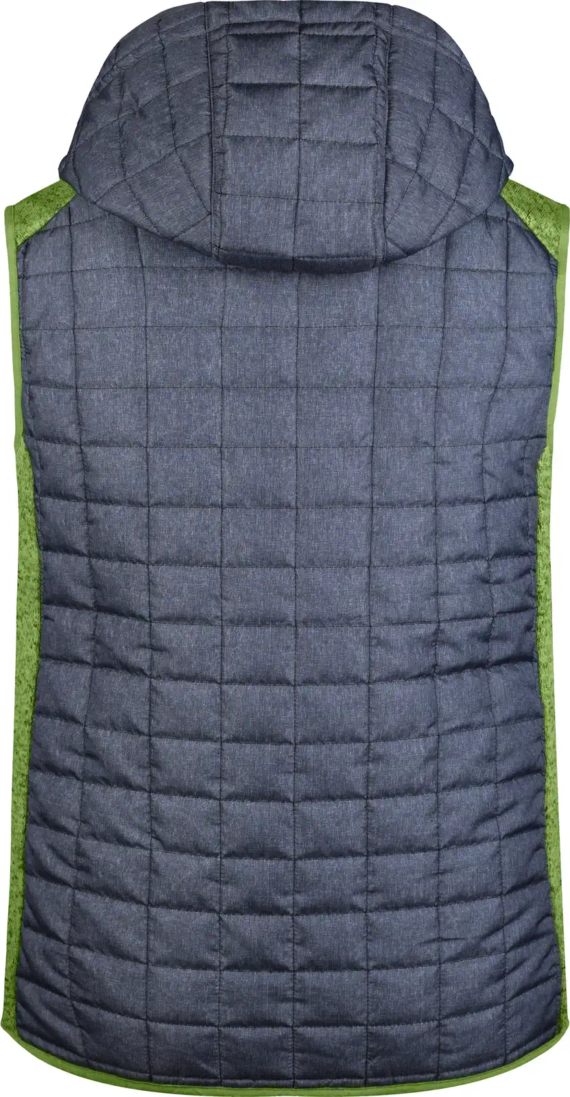 James & Nicholson Men's Knitted Hybrid Vest