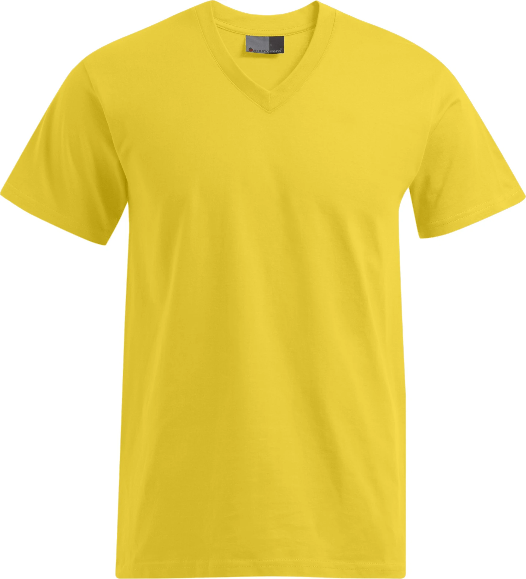 promodoro-3025-premium-v-neck-t-shirt-gold-front-3 Promodoro Men's Premium V-Neck-T