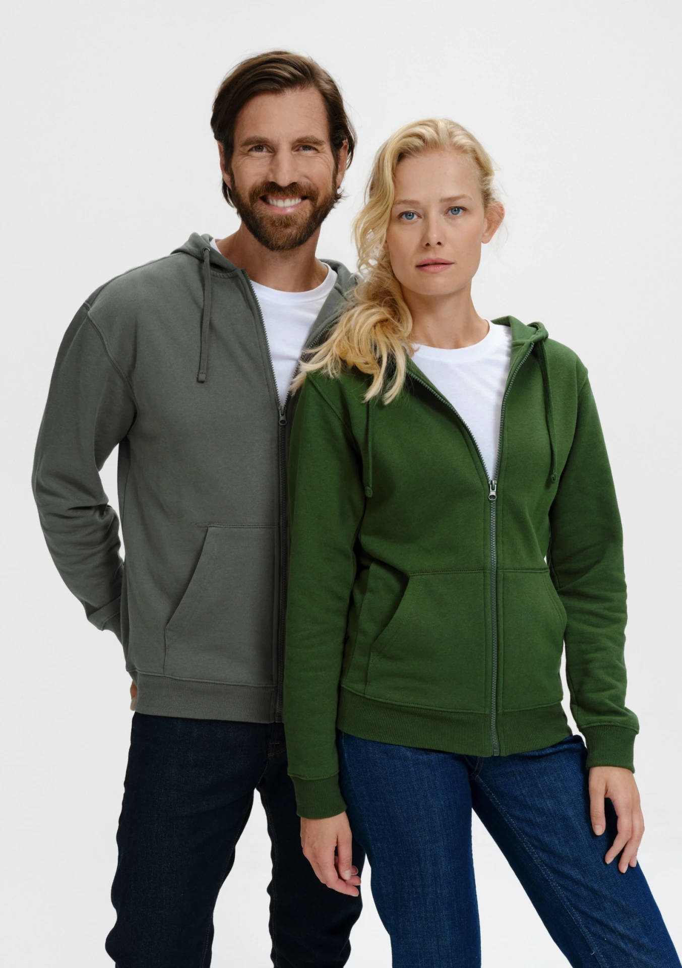 MALFINI Sweatshirt Trendy Zipper 410