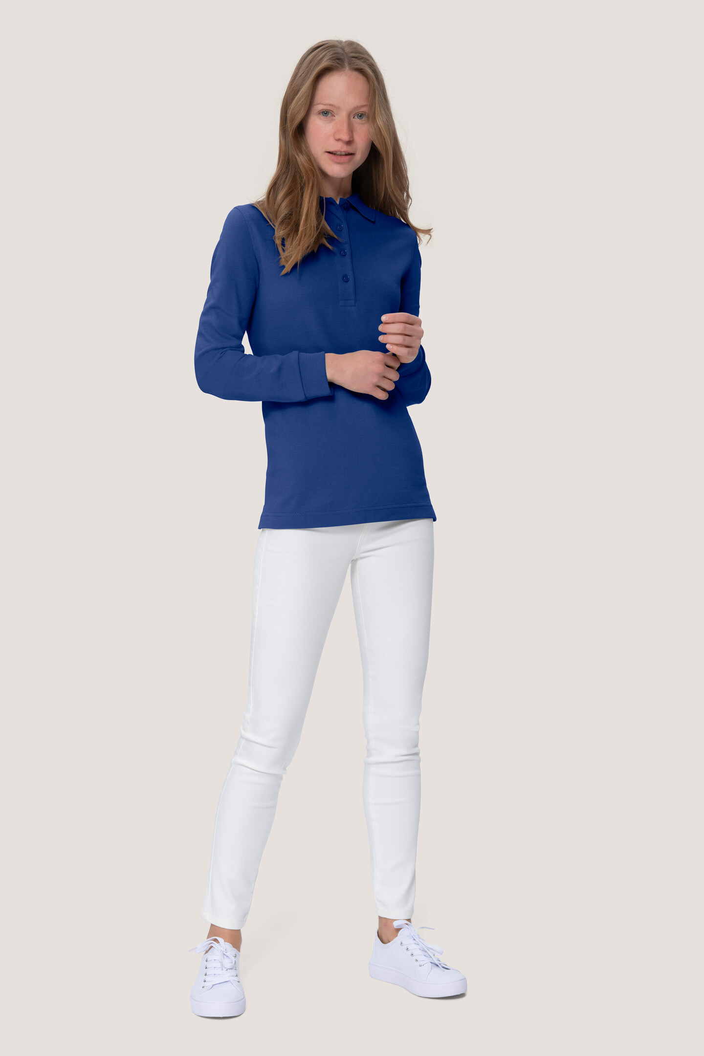 HAKRO Women-Longsleeve-Poloshirt 215 Mikralinar® HAKRO Women-Longsleeve-Poloshirt 215 Mikralinar®
