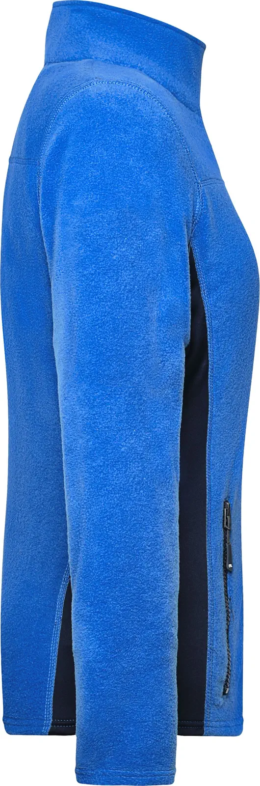jn841-ladies-workwear-fleece-jacket-royal-navy-right-6 James & Nicholson Ladies Workwear Fleece Jacket -Strong-
