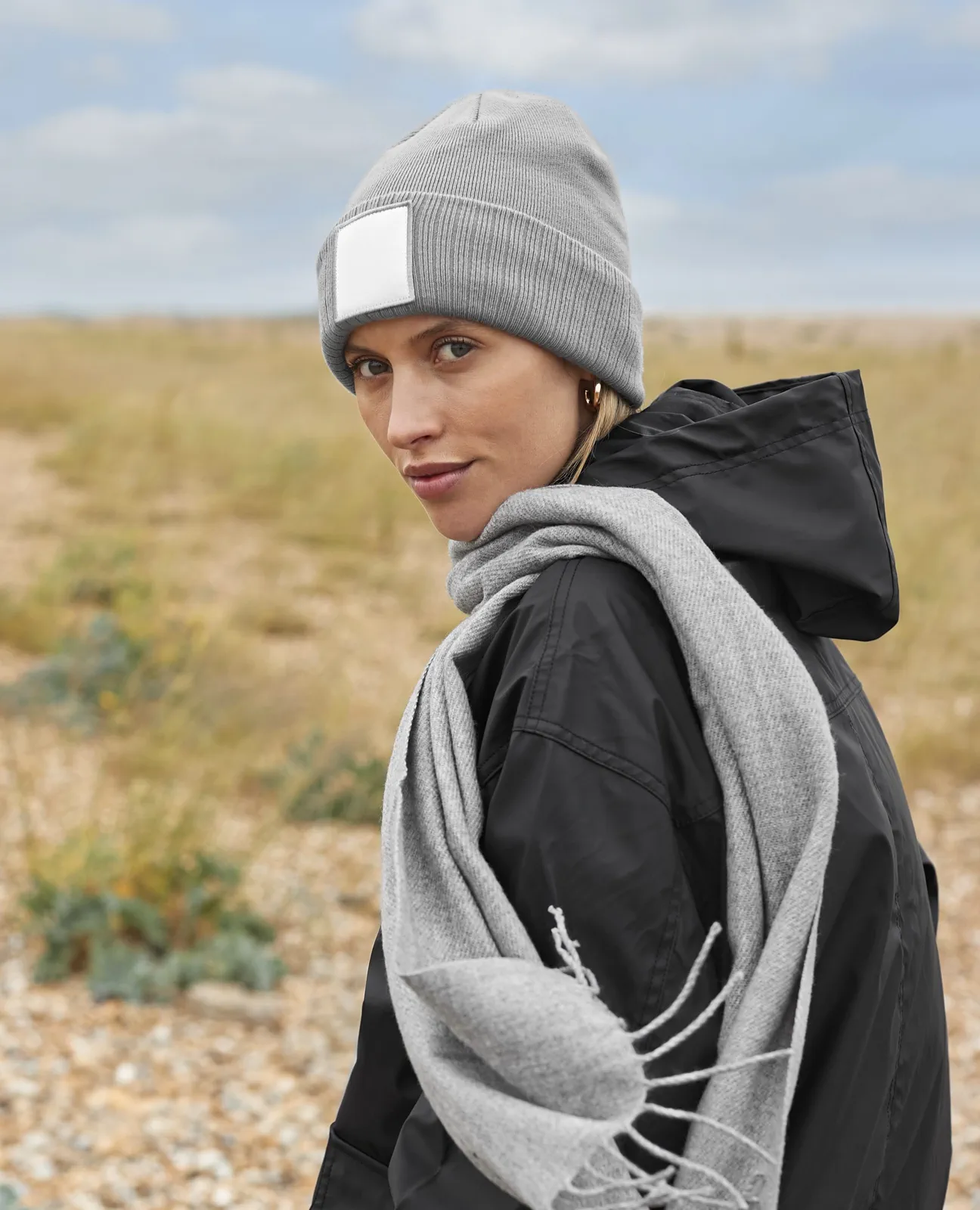 Beechfield Appliqué Patch Beanie