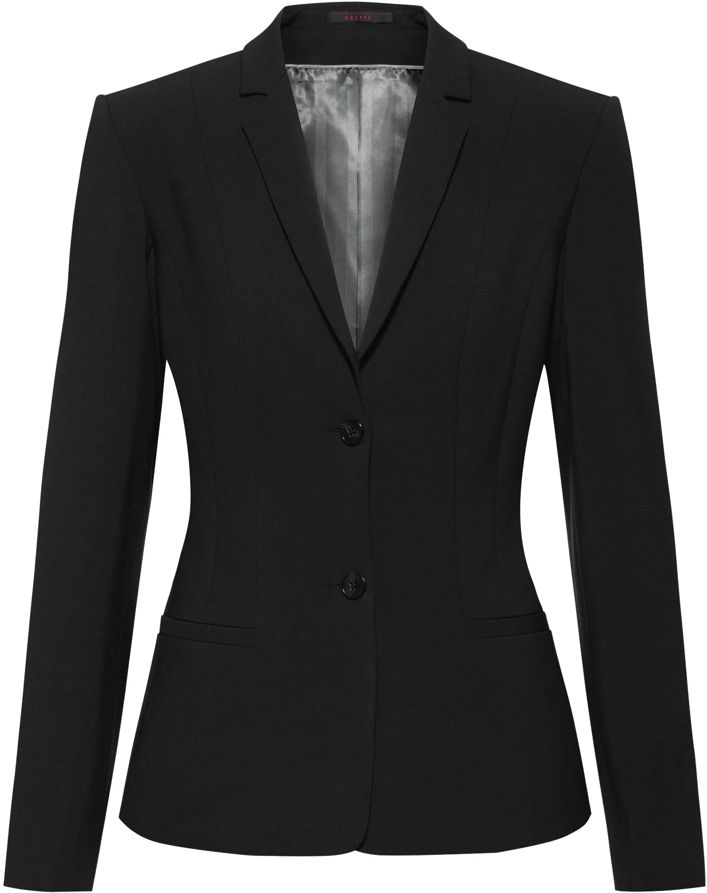 greiff-1454-damen-blazer-rf-premium_schwarz_110-front-2 GREIFF Damen Blazer PREMIUM Regular Fit