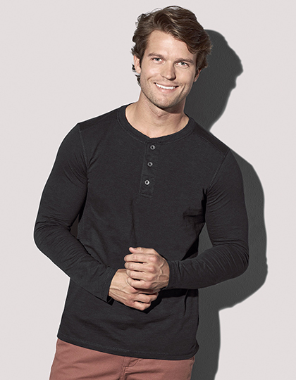 Stedman Shawn Henley Long Sleeve T-Shirt for men