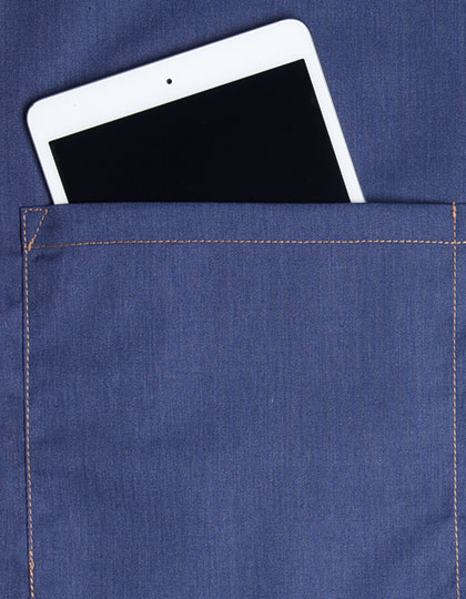 KARLOWSKY Latzschürze Jeans-Style mit Tasche KARLOWSKY Latzschürze Jeans-Style mit Tasche