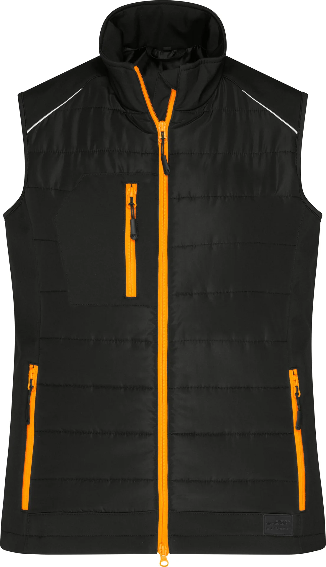 James & Nicholson Ladies Hybrid Vest 1821