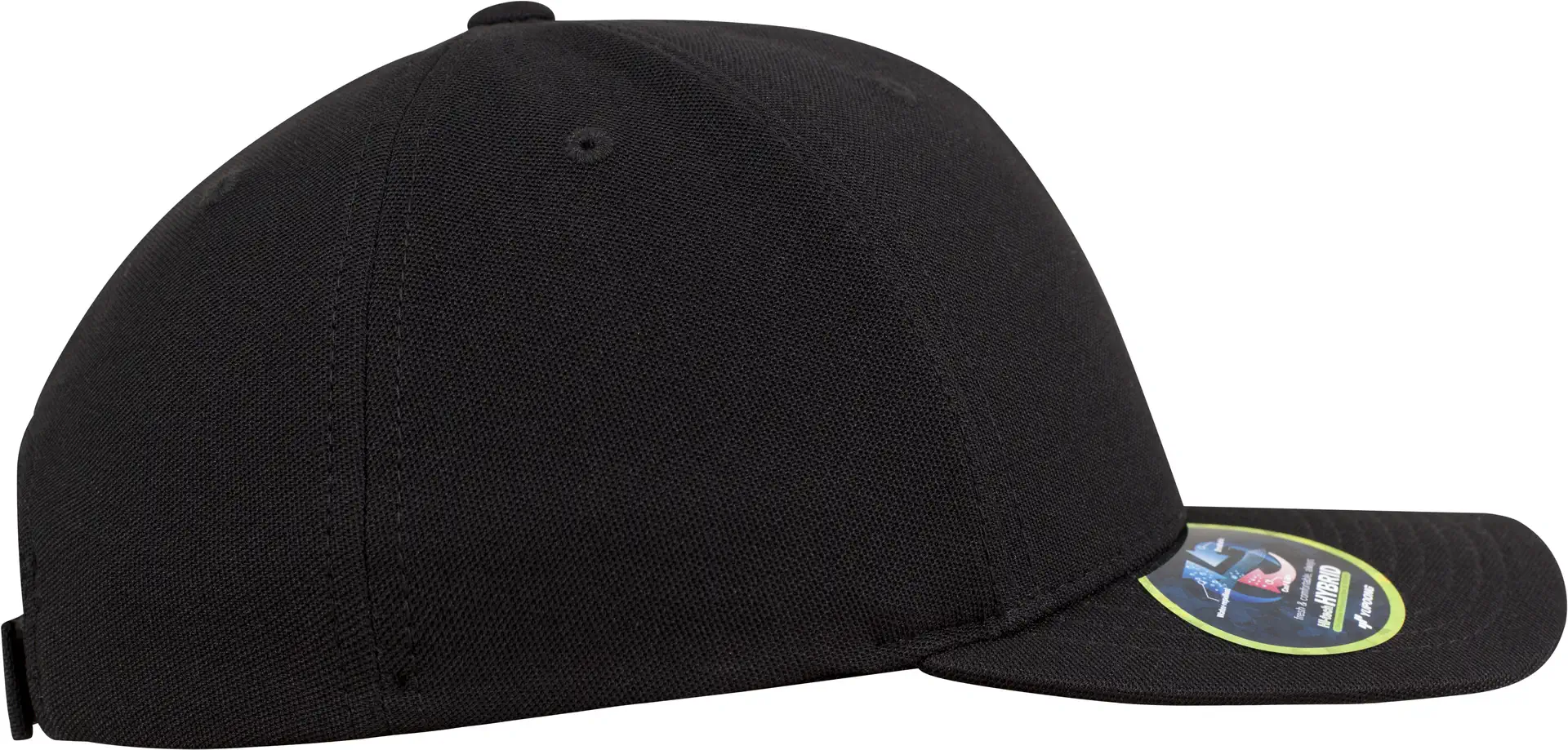 flexfit-110p-cool-and-dry-mini-pique-black-right-4 FLEXFIT Cool & Dry Mini Piqué