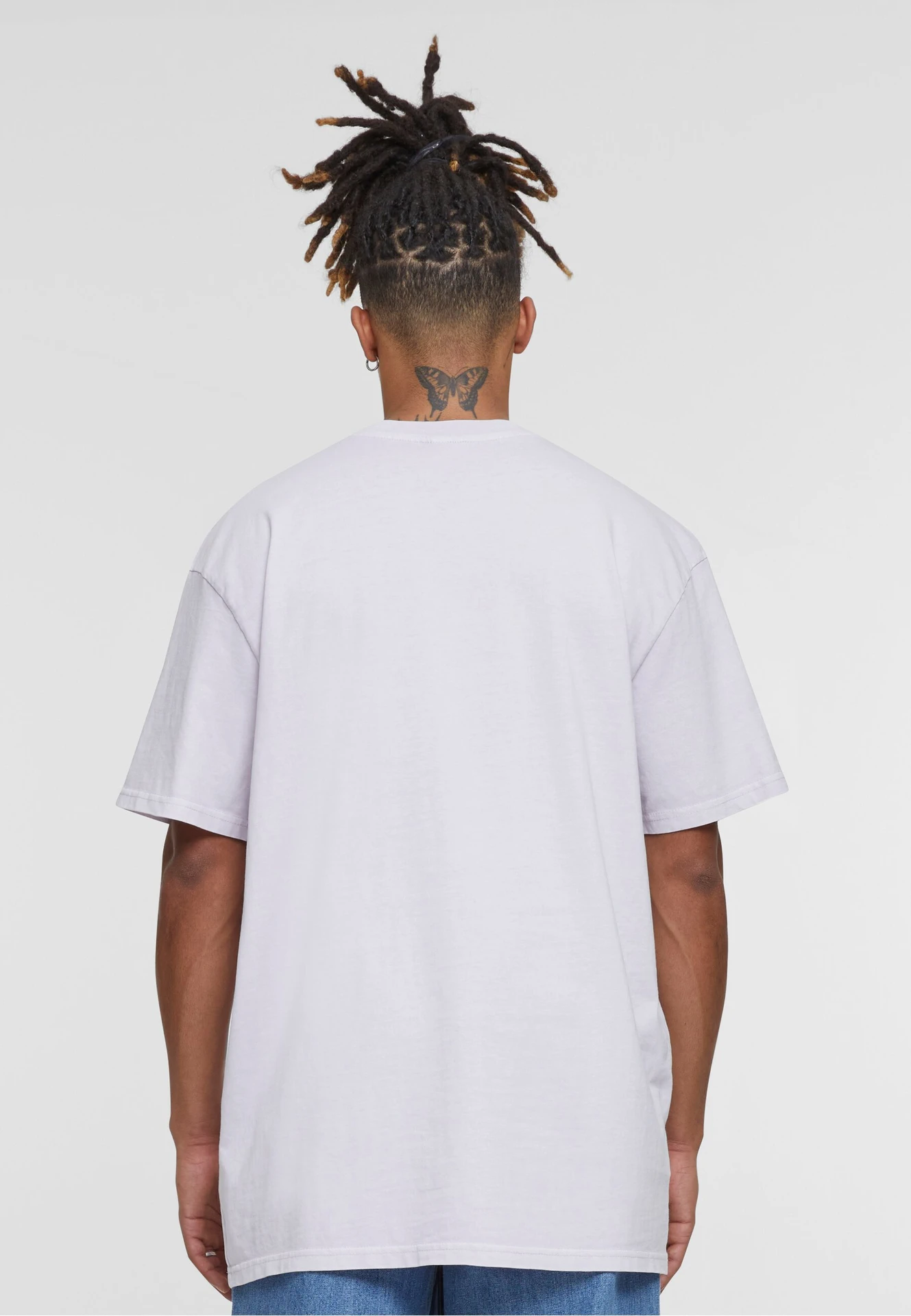 Build Your Brand Acid Washed Heavy Oversize Tee