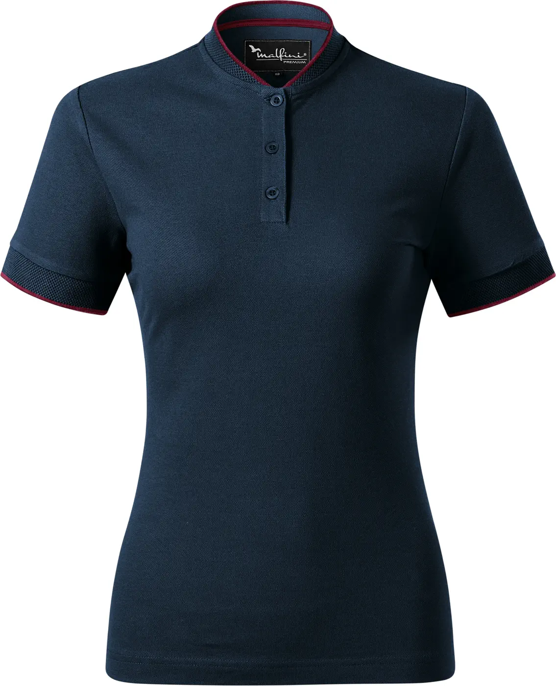 malfini-274-polohemd-damen-diamond-marineblau-front-2 MALFINI Polohemd Damen Diamond 274