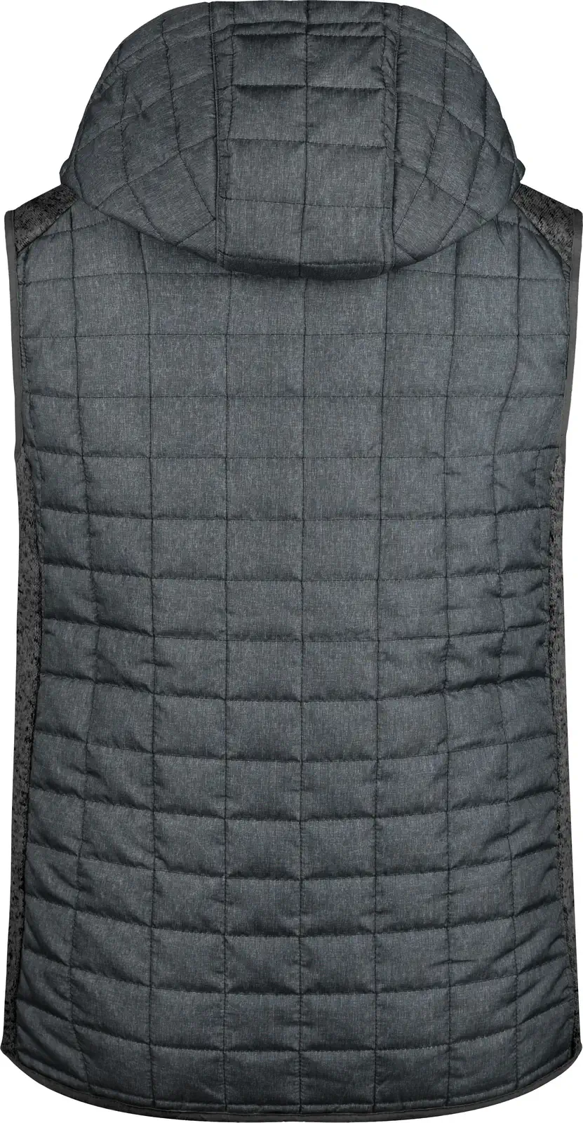 James & Nicholson Men's Knitted Hybrid Vest