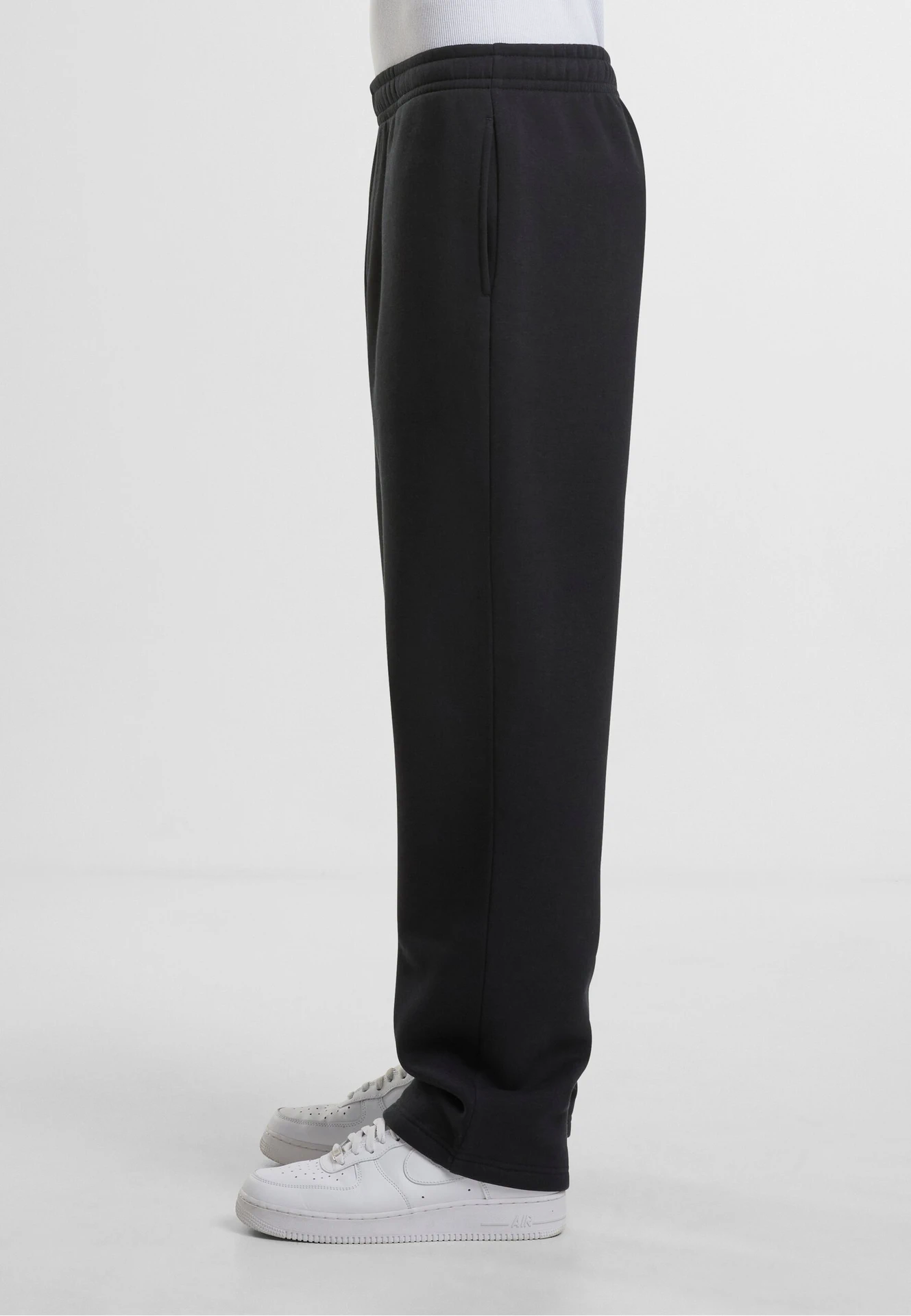 Build Your Brand Fluffy Track Sweatpants