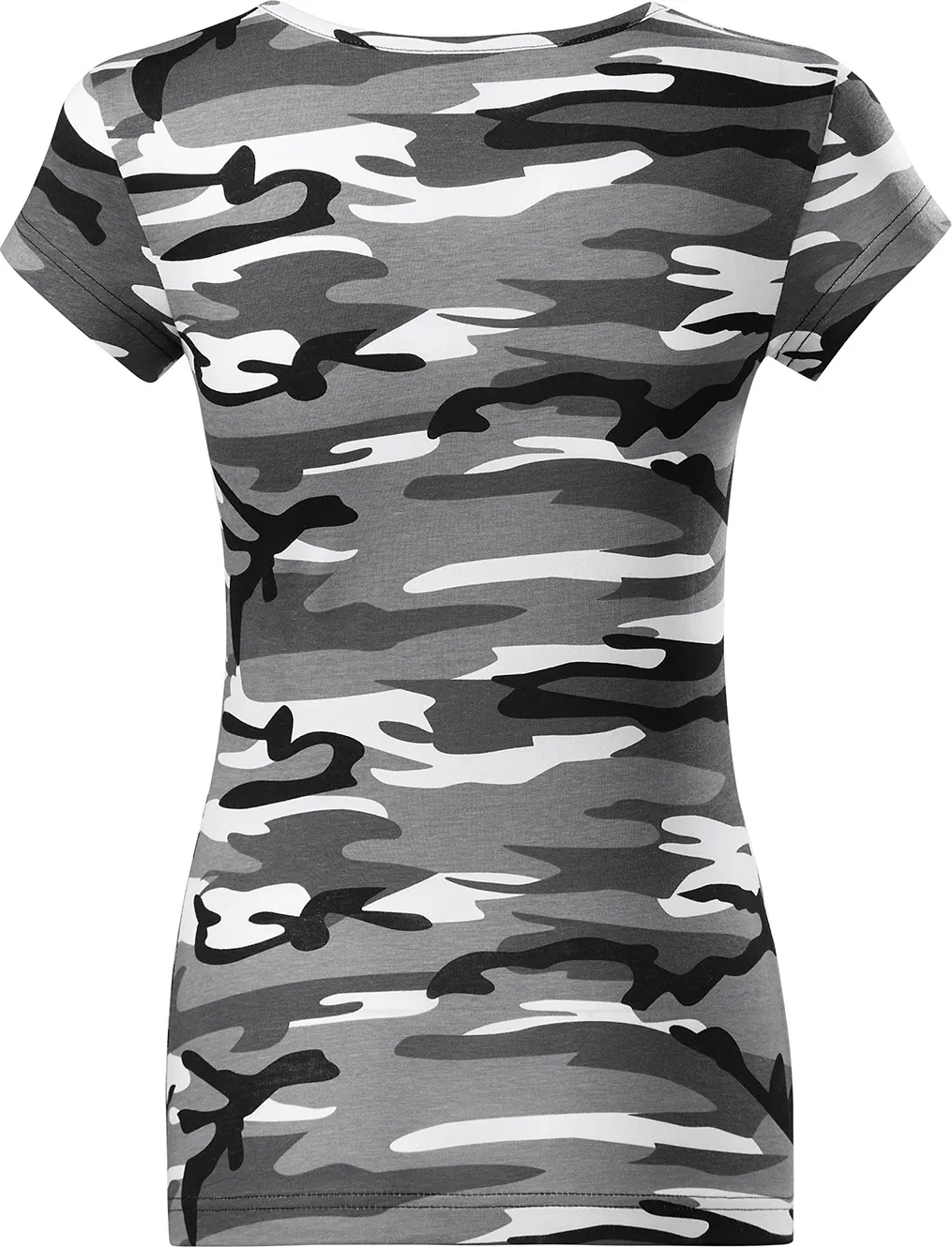 malfini-C22-camo-pure-t-shirt-damen-camouflage-grau-back-5 MALFINI T-Shirt Camo Pure C22