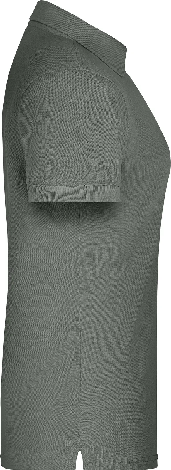 jn873-ladies-bio-workwear-poloshirt-darkgrey-right-6 James & Nicholson Ladies Bio Workwear Polo