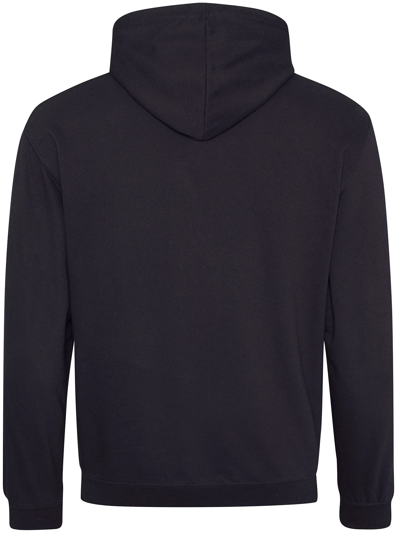 justhoods-jh003-varsity-hoodie-jetblack-hotpink-back-3 Just Hoods Varsity Hoodie