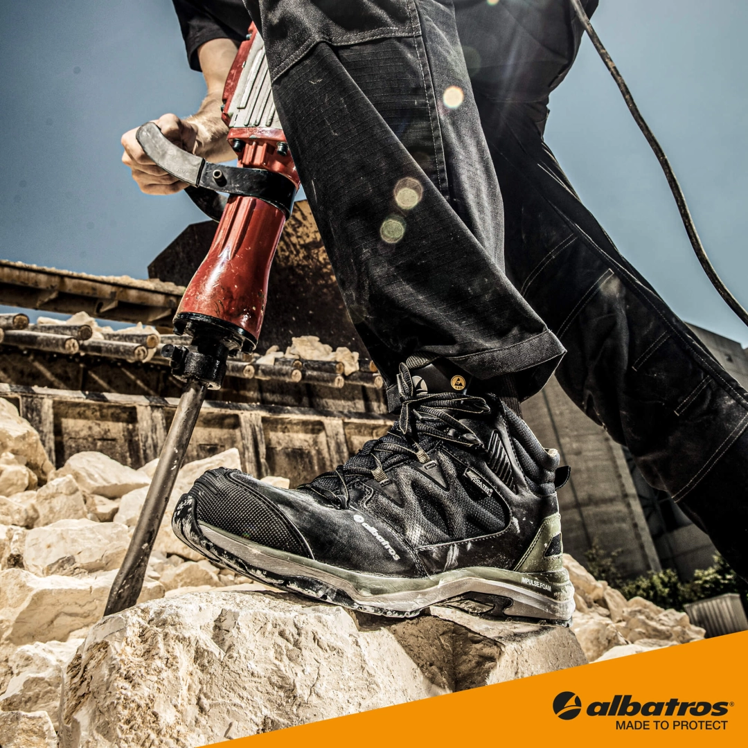 albatros Sicherheitsstiefel ULTRATRAIL OLIVE CTX MID S3