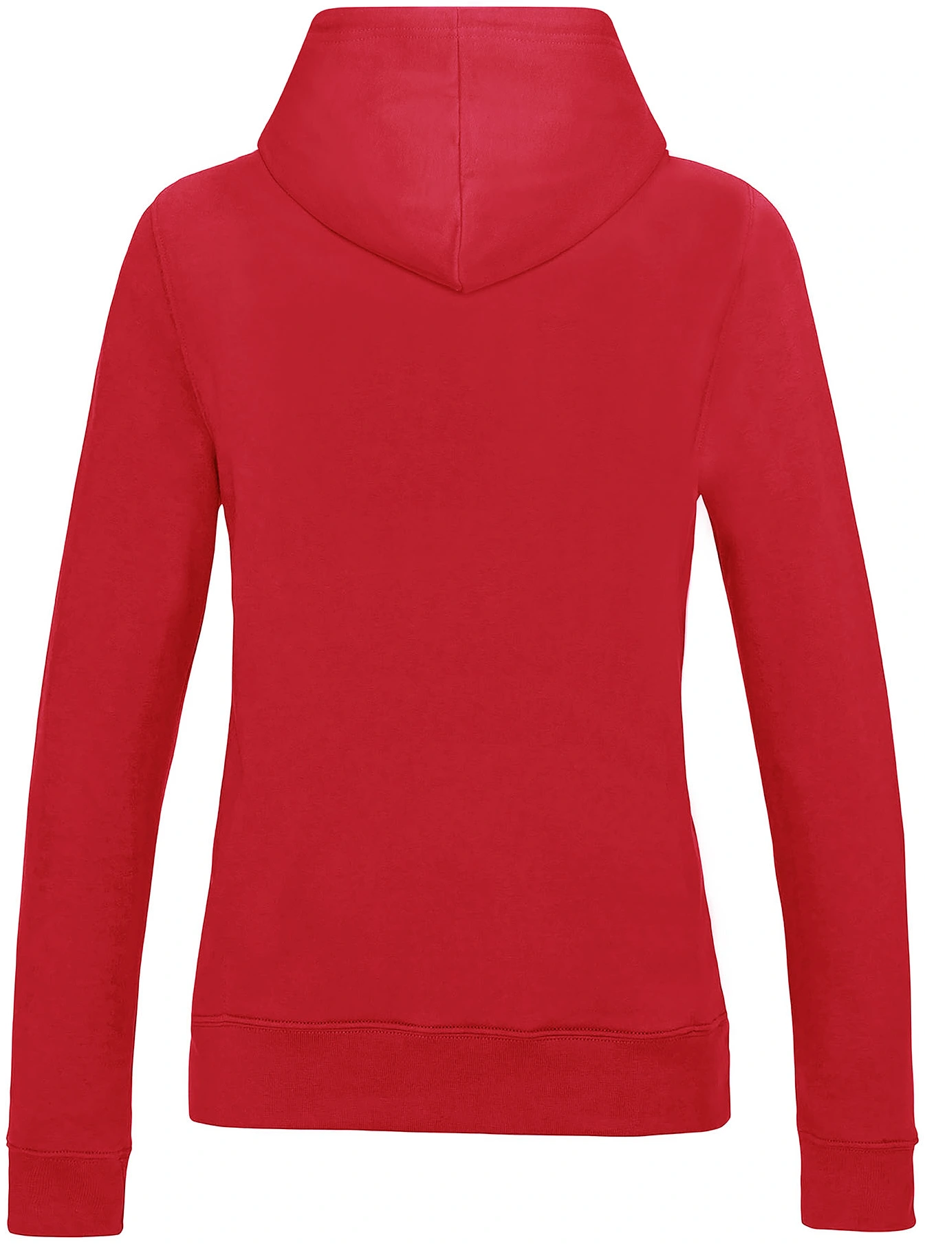 justhoods-jh001f-womens-college-hoodie-firered-back-3 Just Hoods Women's College Hoodie