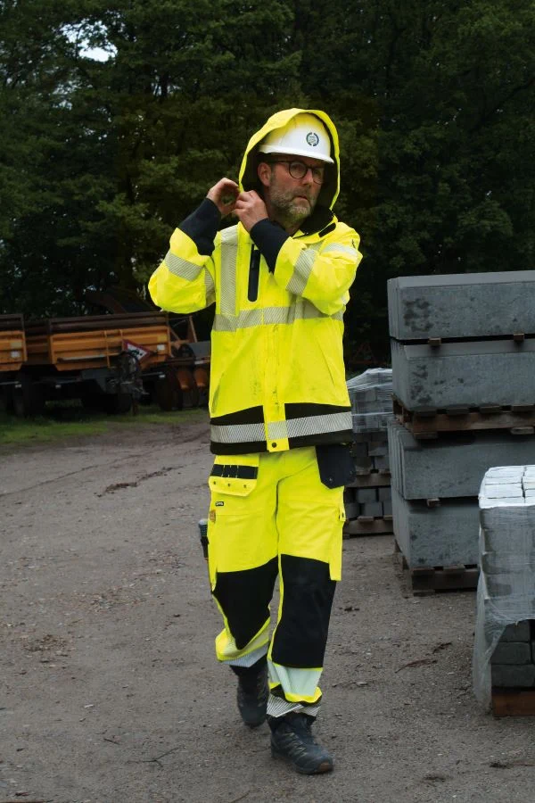 Lyngsøe 4WS-5083 Hi-Vis Stretch Shell-Hose