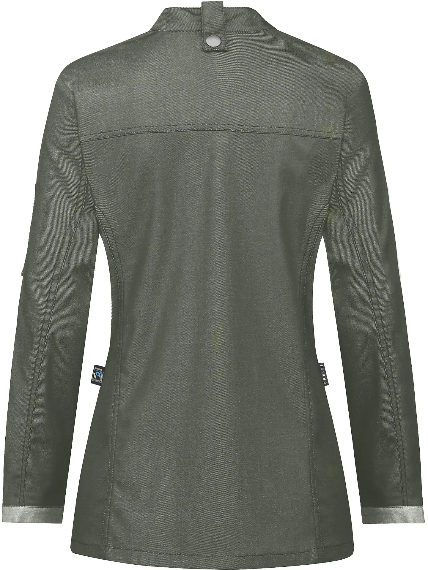 GREIFF Damen Kochjacke im Bikerstyle Regular Fit