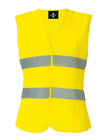 Korntex Ladies Fit Hi-Vis Safety Vest Frankfurt