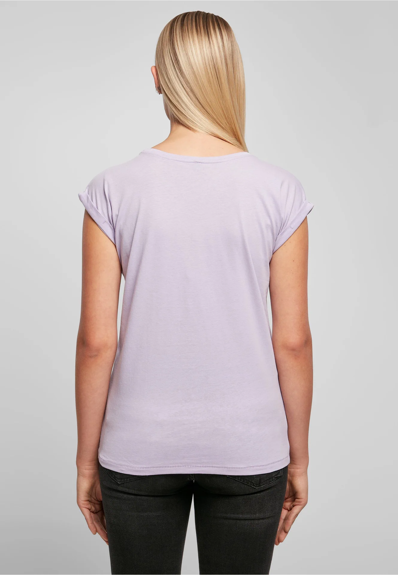Build Your Brand Ladies Extended Shoulder Tee