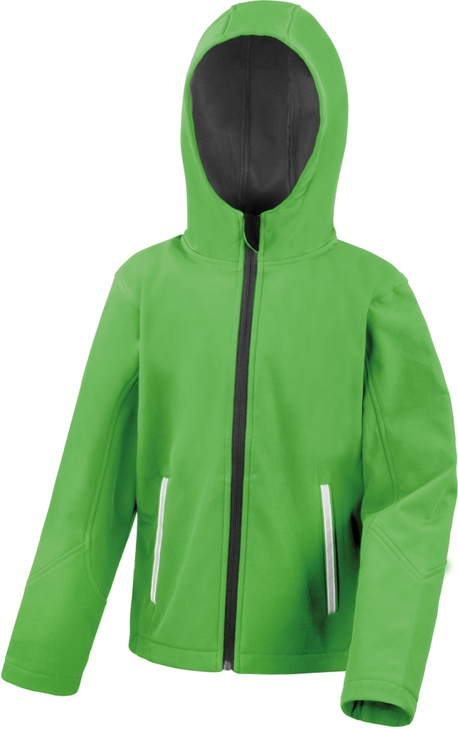 Result Junior Hooded Soft Shell Jacket