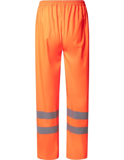 YOKO Hi-Vis Soft Flex Breathable Rain Trousers