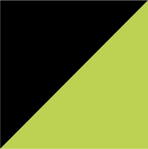 black/lime