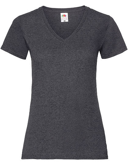 F.O.L. Lady-Fit Valueweight V-Neck T