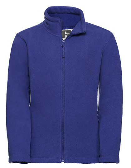 Russell Children's Full Zip Outdoor Fleece Russell Children's Full Zip Outdoor Fleece