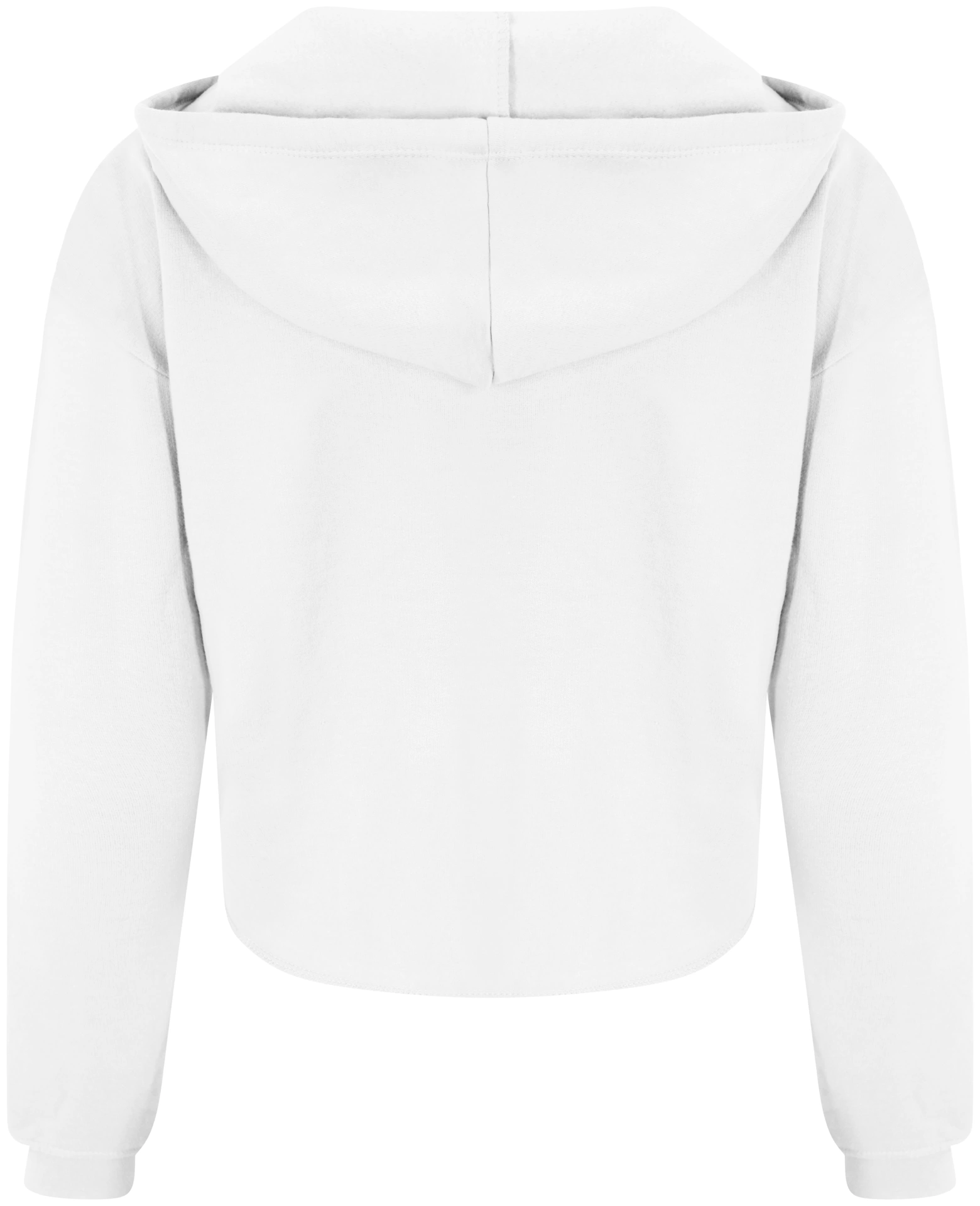justhoods-jh016-womens-cropped-hoodie-arcticwhite-back-3 Just Hoods Women's Cropped Hoodie