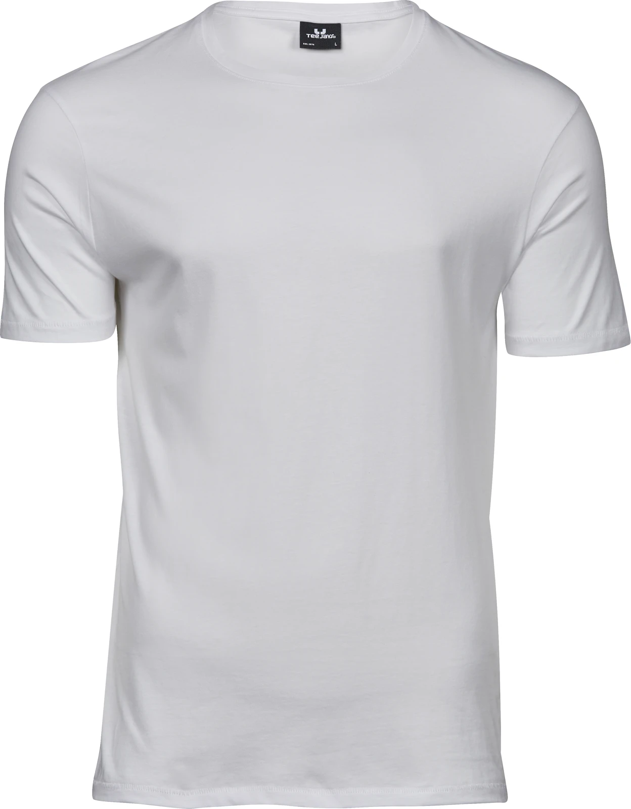 tee-jays-5000-mens-luxury-t-shirt-white-front-1 Tee Jays Men´s Luxury Tee