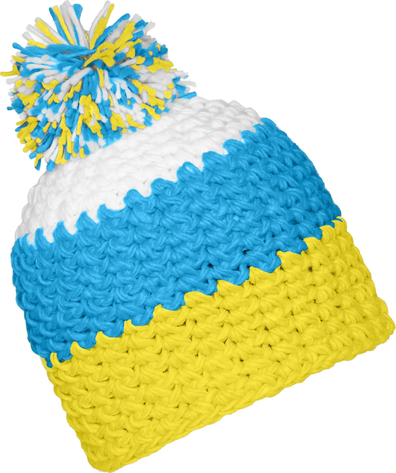 daiber Crocheted Cap With Pompon