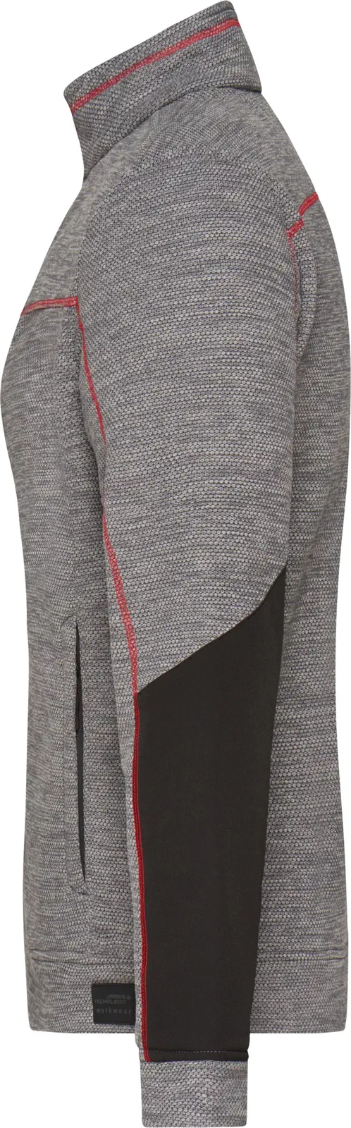 James & Nicholson Ladies Structure Fleece Jacket JN1817