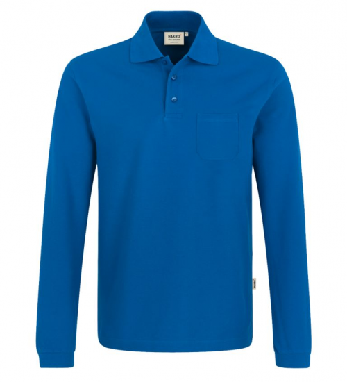 HAKRO Longsleeve-Pocket-Poloshirt 809 Top