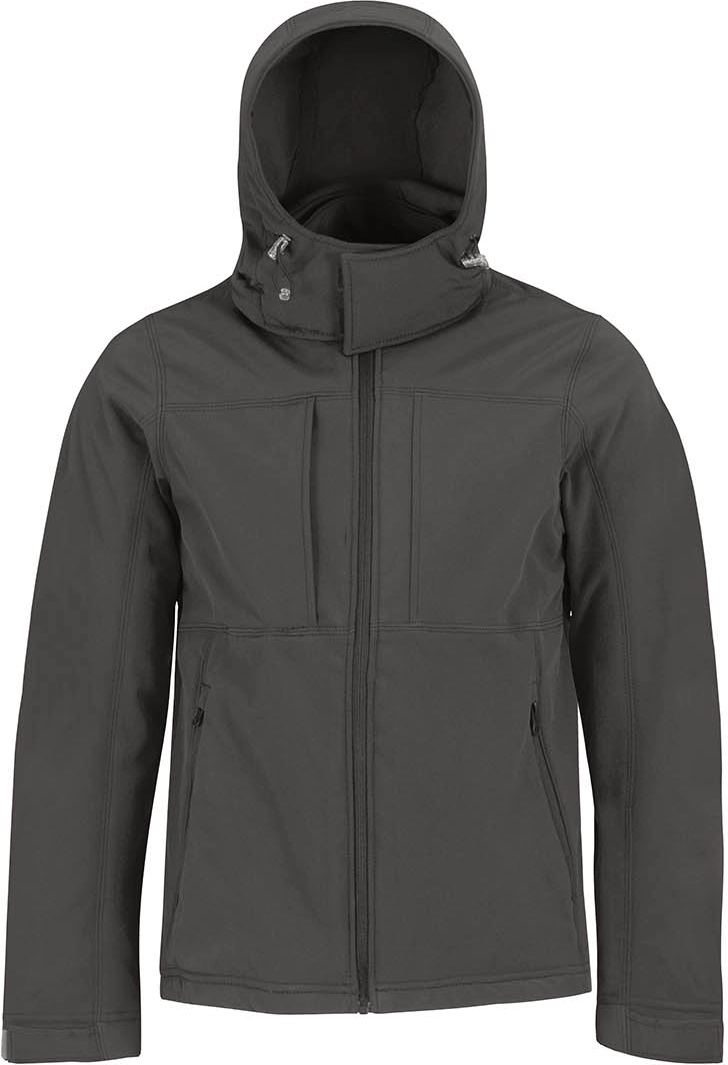 B&C Hooded Softshelljacke Men