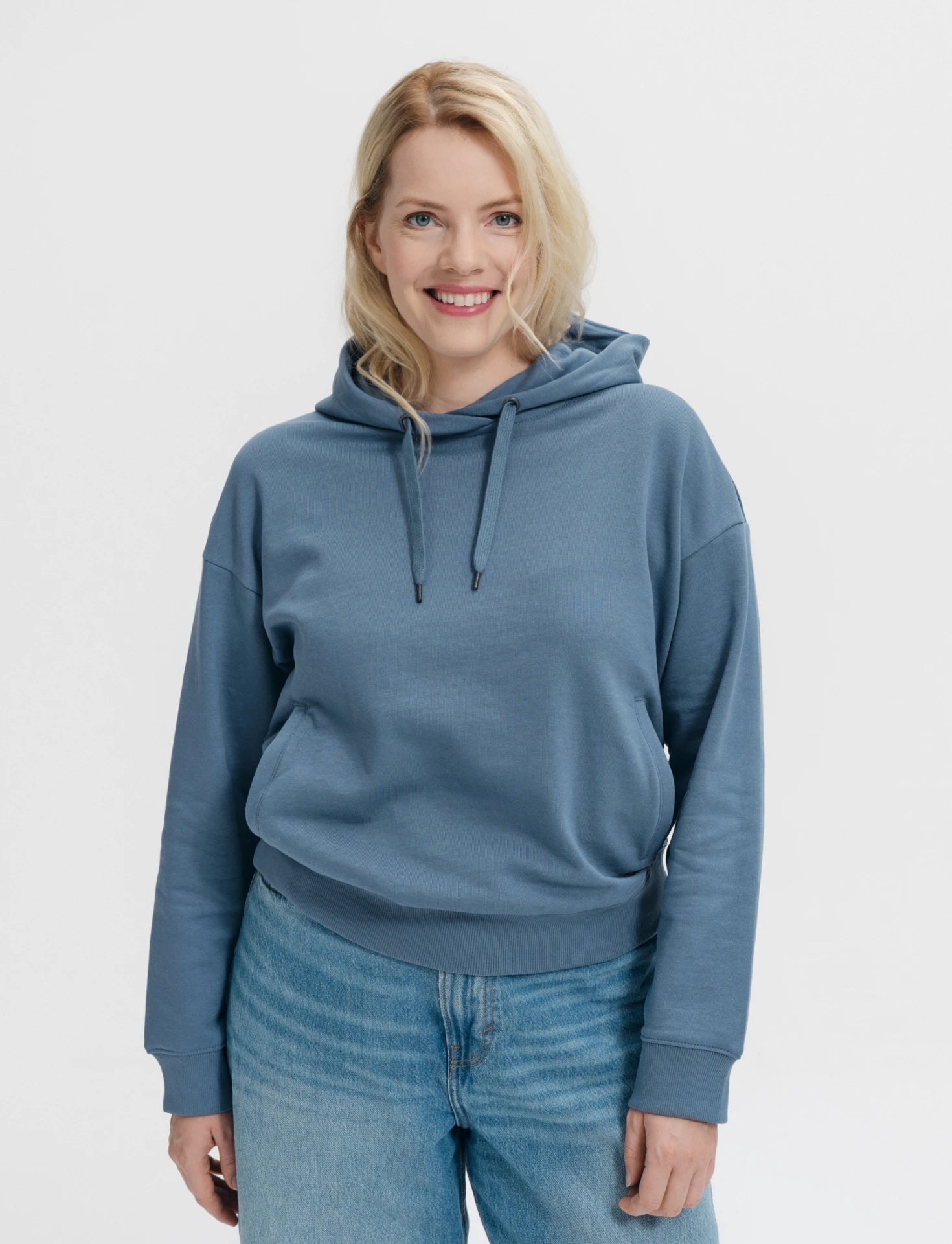 malfini-421-moon-sweatshirt-damen-denim-model-0 MALFINI Sweatshirt Damen Moon 421